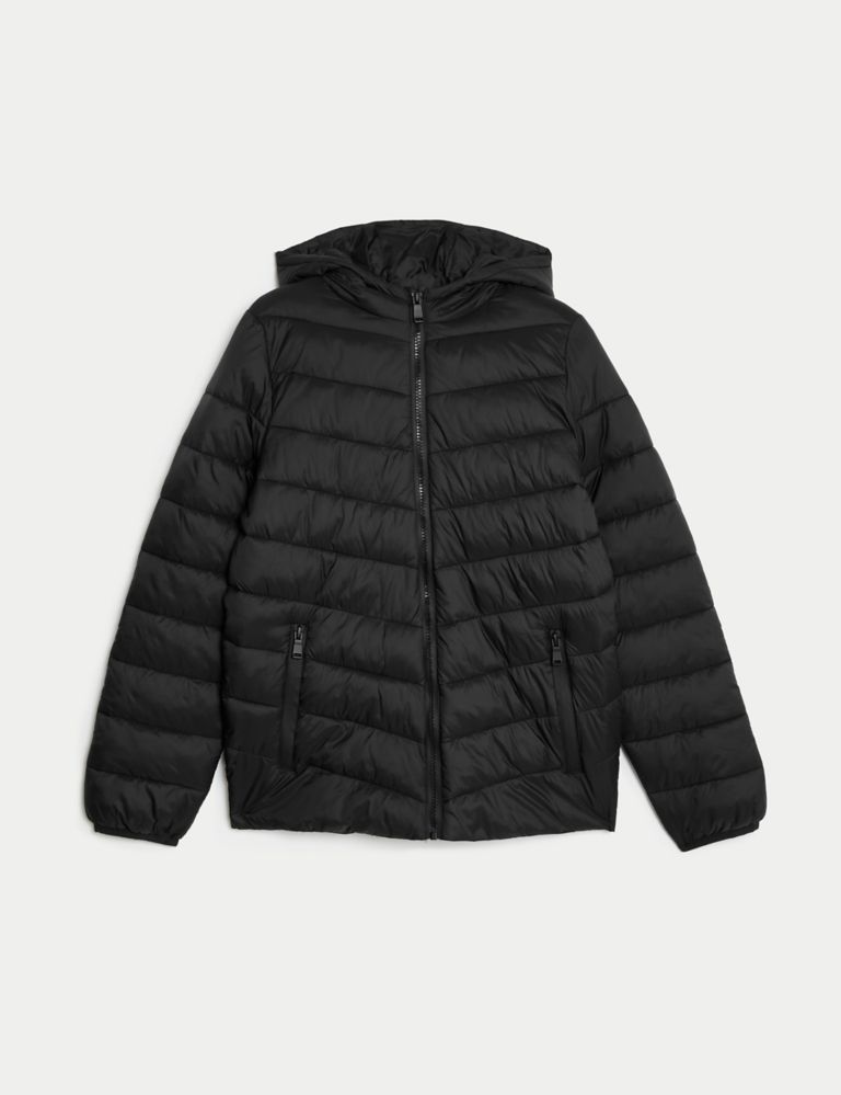 Stormwear™ Lightweight Hooded Padded Coat (6-16 Yrs) 2 of 5
