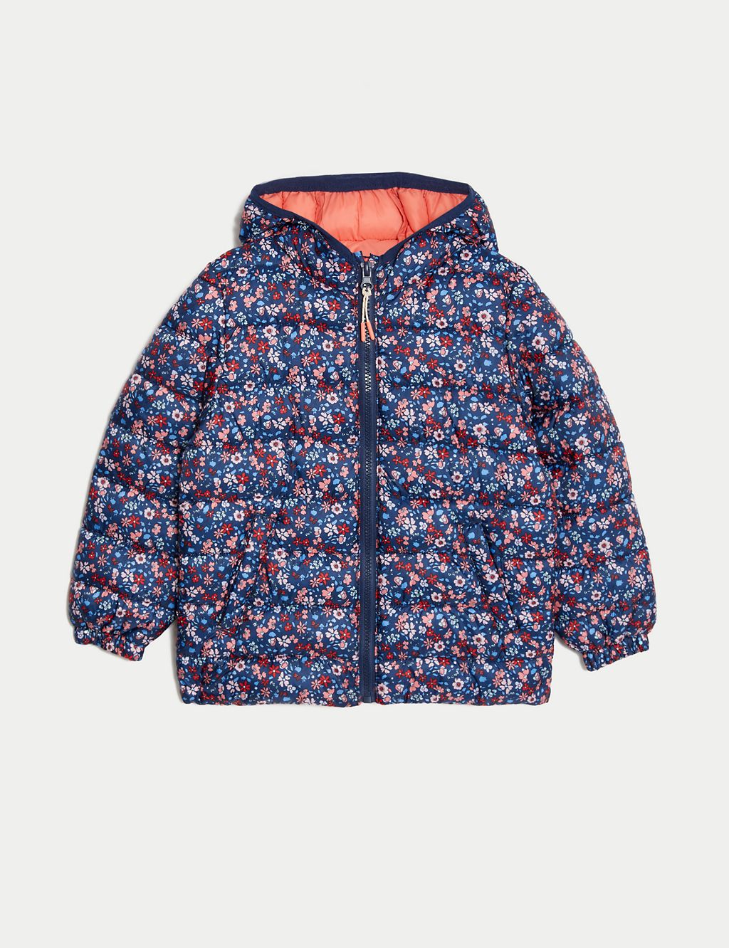 Stormwear™ Lightweight Padded Floral Jacket (2-8 Yrs) 1 of 7