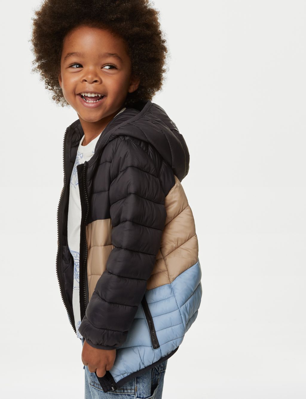 Stormwear™ Lightweight Padded Jacket (2-8 Yrs) | M&S Collection | M&S