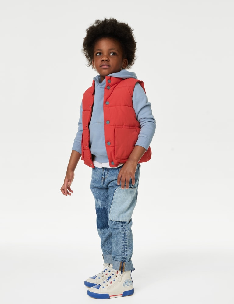 M&s boys gilet discount