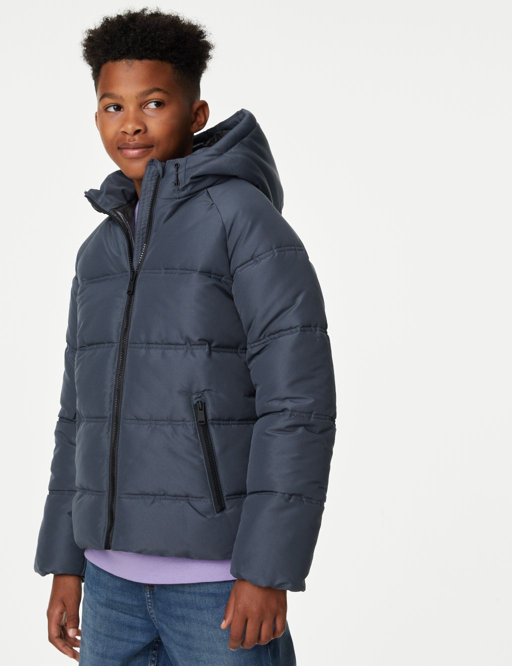 Stormwear™ Padded Hooded Coat (6-16 Yrs) | M&S Collection | M&S
