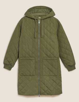 marks and spencer padded coat