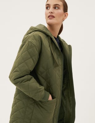 marks and spencer hooded jacket