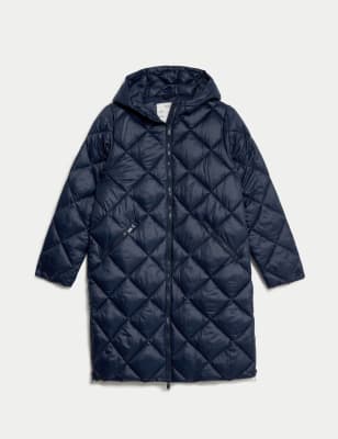 M and s store padded coat