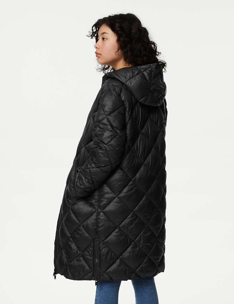 Quilted padded coat outlet