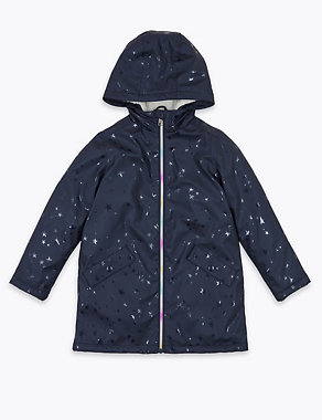 Stormwear™ Star Print Fisherman Raincoat (6-16 Yrs) Image 2 of 6