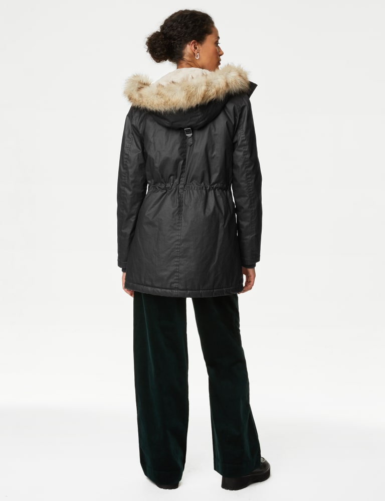 Blue fur coat marks discount and spencer