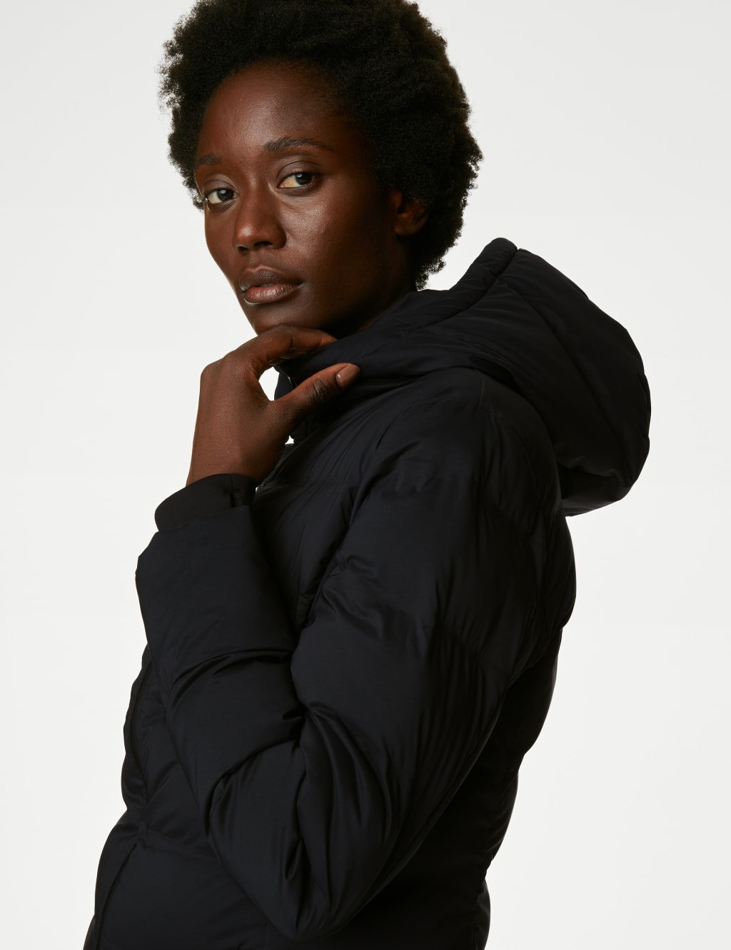 Stormwear Zip Up Padded Longline Coat Goodmove M S