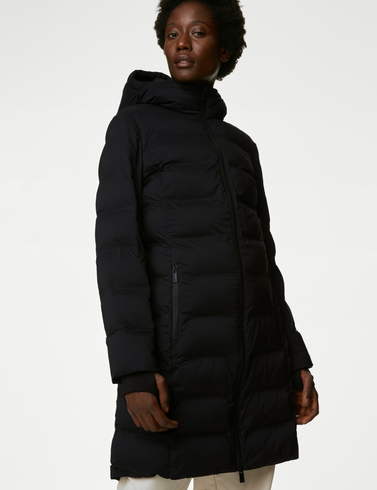 M&s black clearance puffer coat