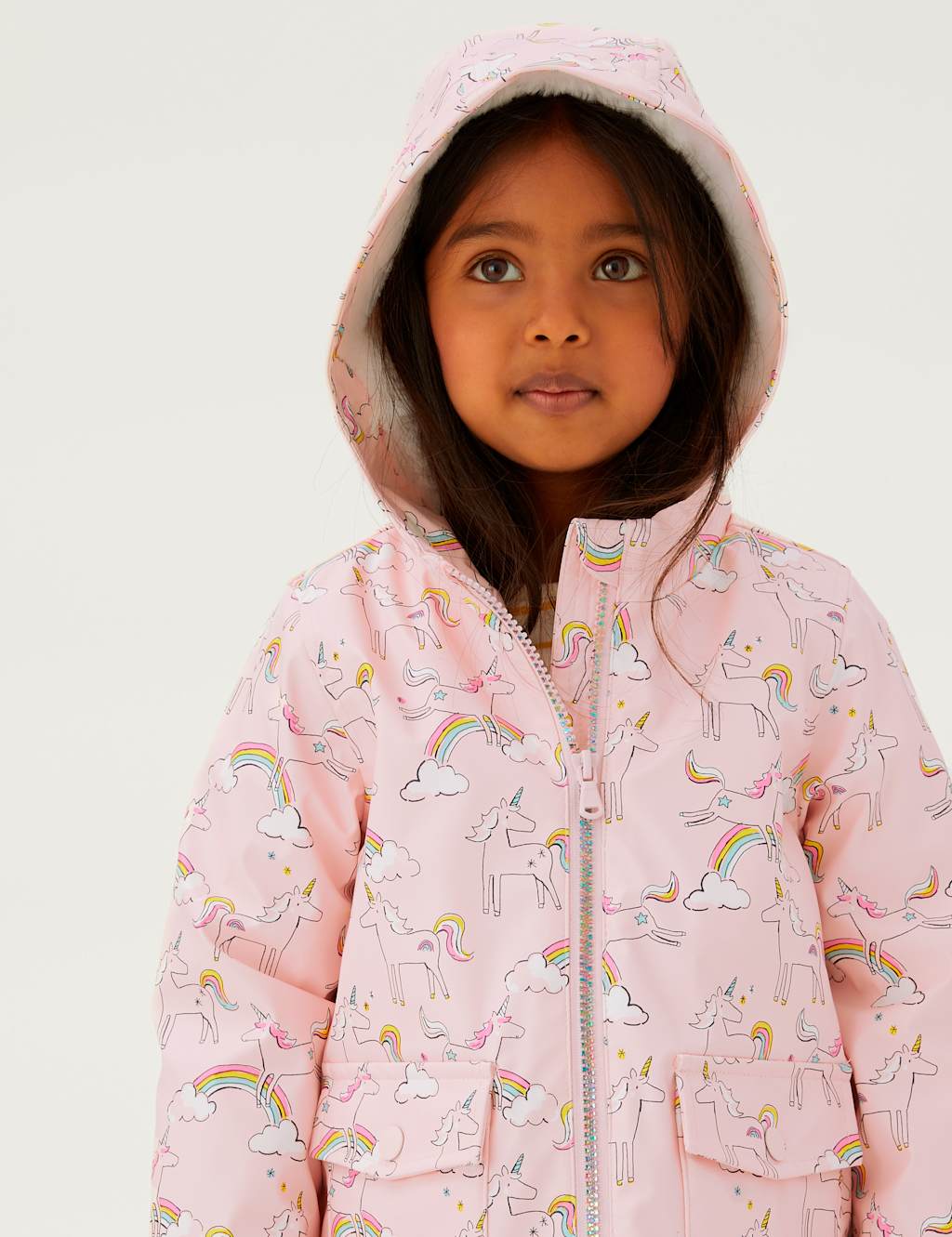 Stormwear Unicorn Print Hooded Fisherman (2-7 Yrs) 3 of 6