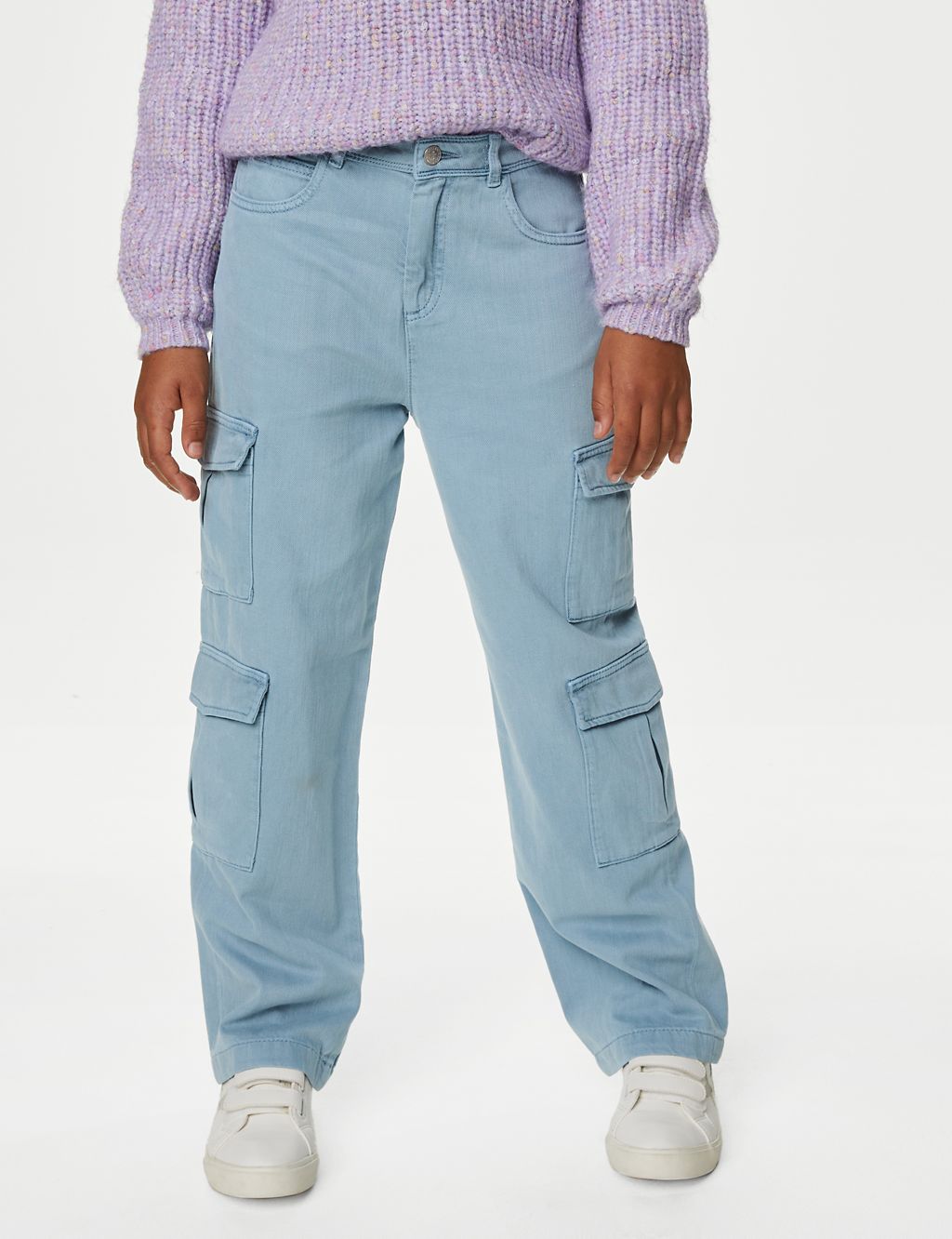 Straight Denim Cargo Jeans (6-16 Yrs) 4 of 5