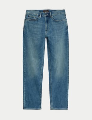 M&s relaxed hot sale slim jeans