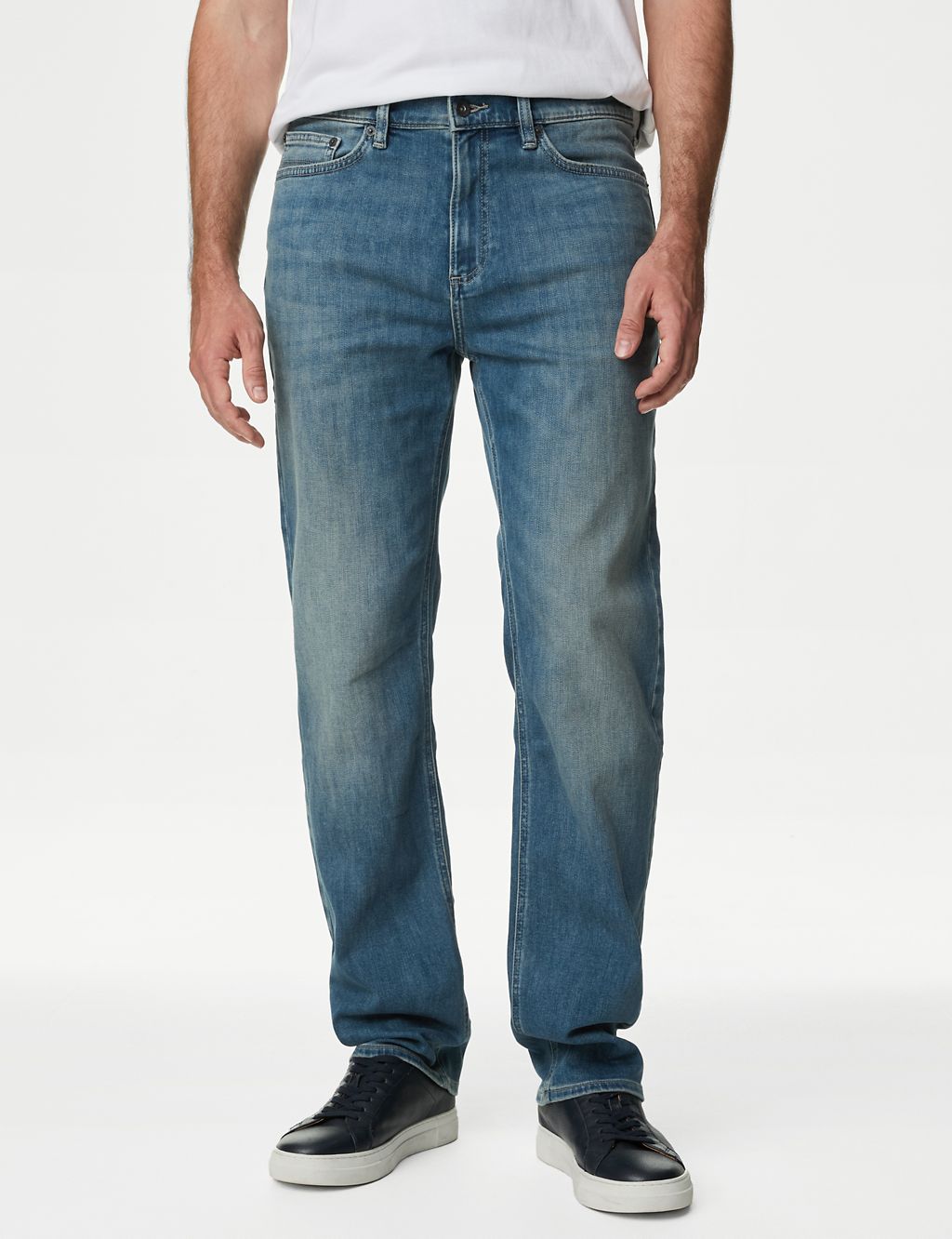 Straight Fit 360 Flex™ Jeans 2 of 7