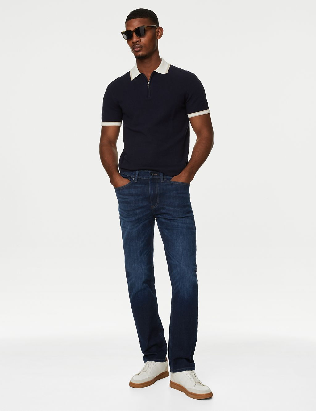 Straight Fit 360 Flex™ Jeans 2 of 6
