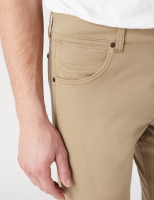 Men's straight fit clearance five pocket pant