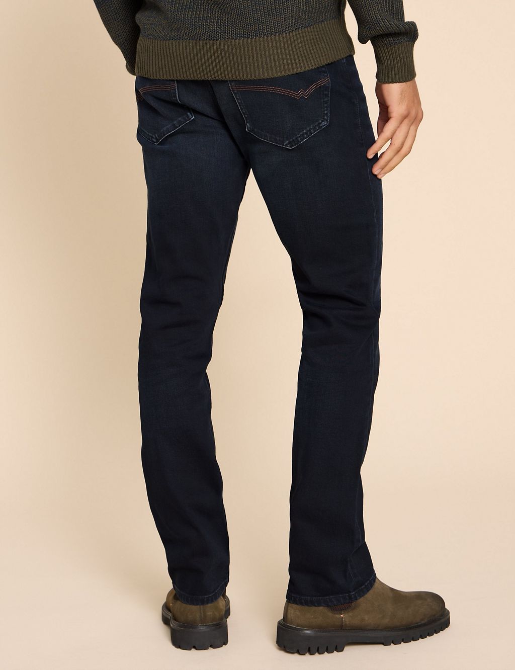Straight Fit 5 Pocket Jeans 4 of 10