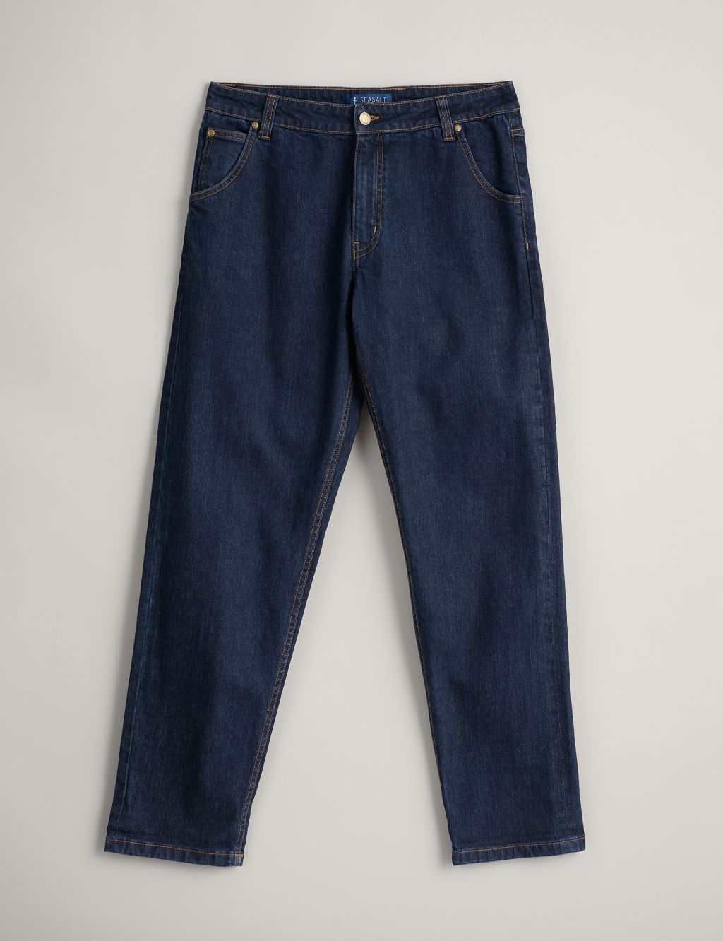 Straight Fit 5 Pocket Jeans 1 of 5