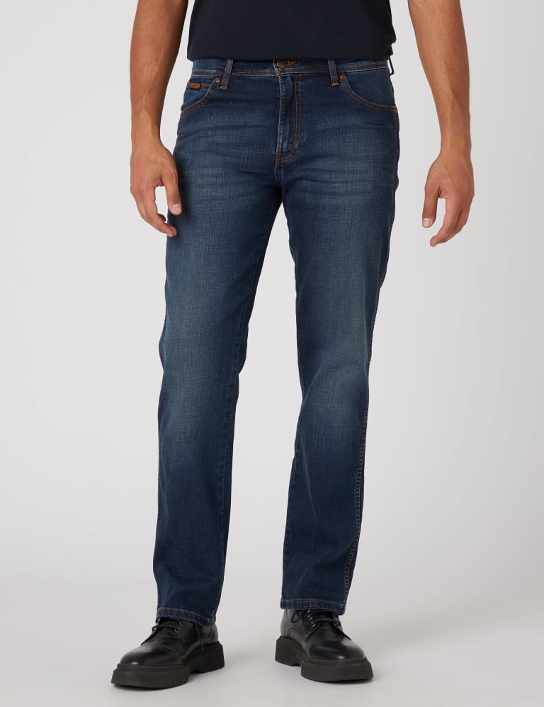 Straight Fit 5 Pocket Jeans 1 of 5