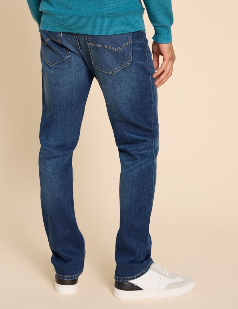 Straight Fit 5 Pocket Jeans 4 of 6