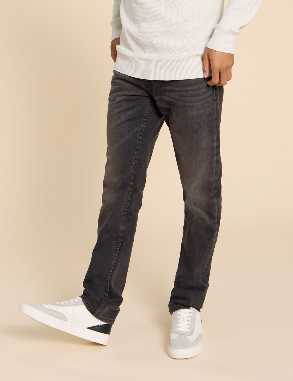 Straight Fit 5 Pocket Jeans 2 of 10