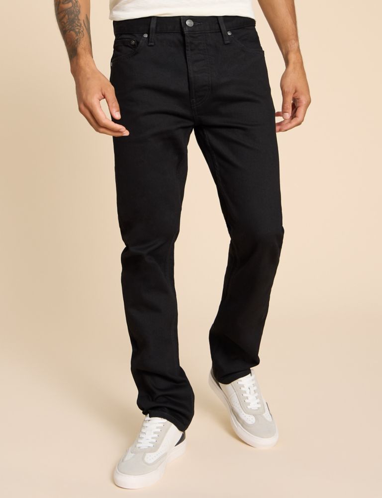 Straight Fit 5 Pocket Jeans 3 of 6