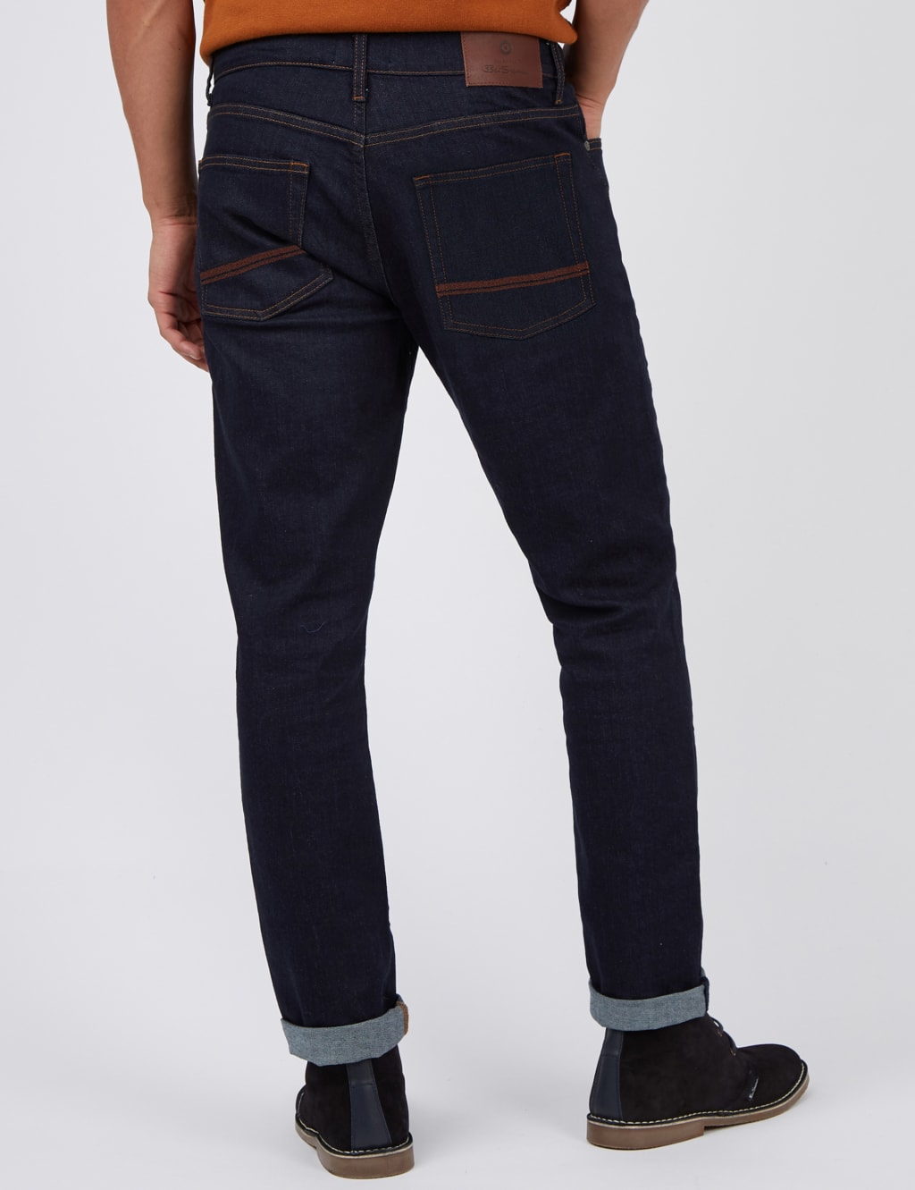 Straight Fit 5 Pocket Jeans Ben Sherman M S