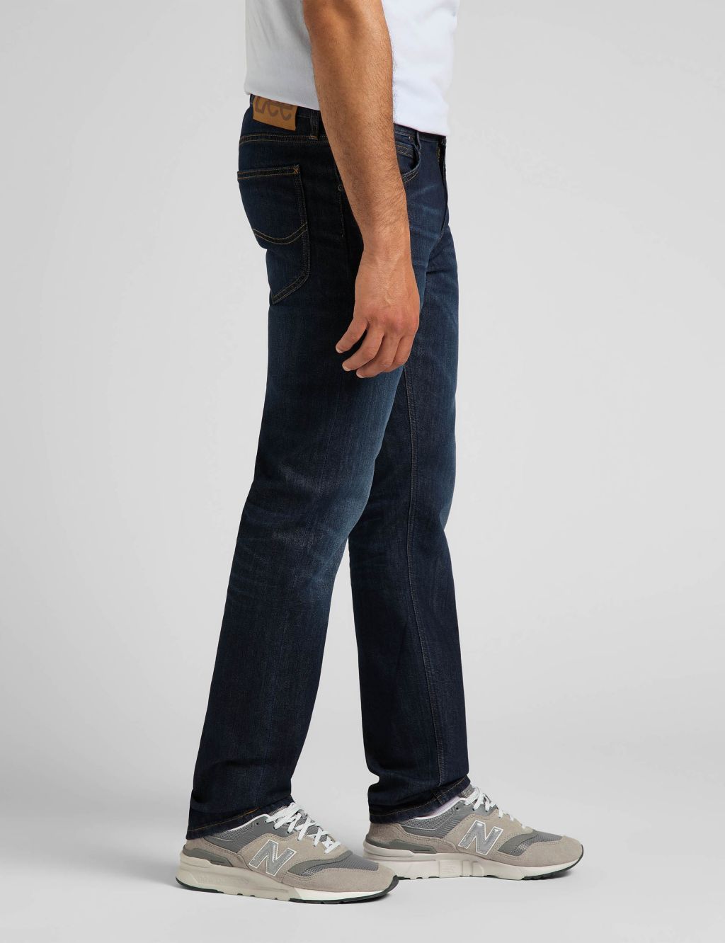 Straight Fit 5 Pocket Stretch Jeans 4 of 5
