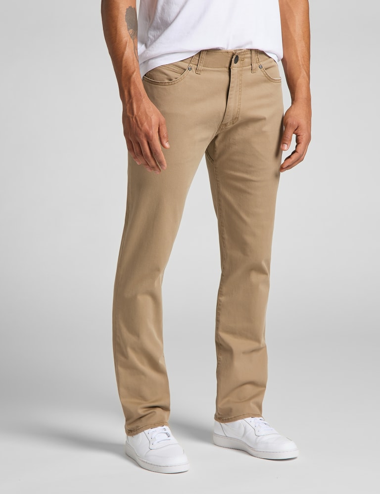 Wow Loose Twill Five-Pocket Pants