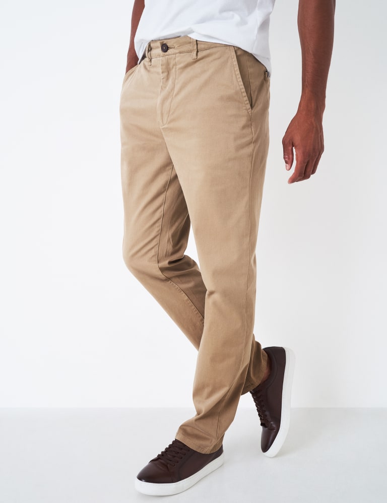 Straight cut chinos top