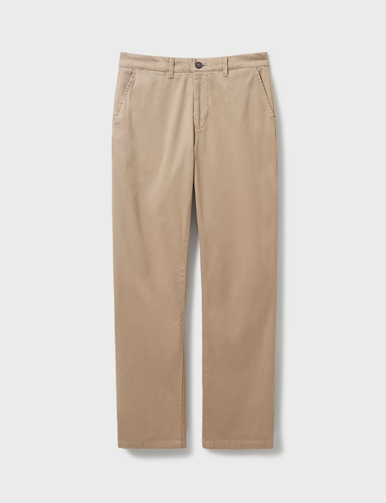 Straight Fit Chinos | Crew Clothing | M&S