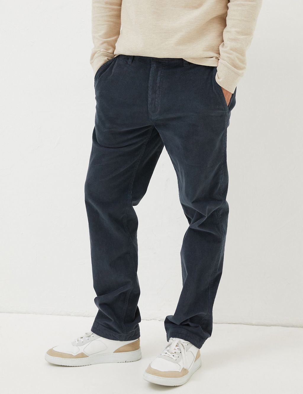 Straight Fit Corduroy Trousers 3 of 4