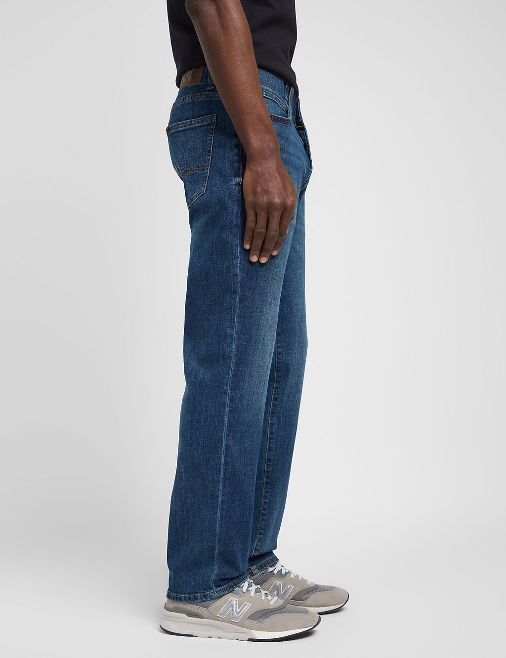 Straight Fit Denim 5 Pocket Jeans 4 of 5