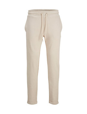 Straight Fit Elasticated Waist Trousers Image 2 of 3