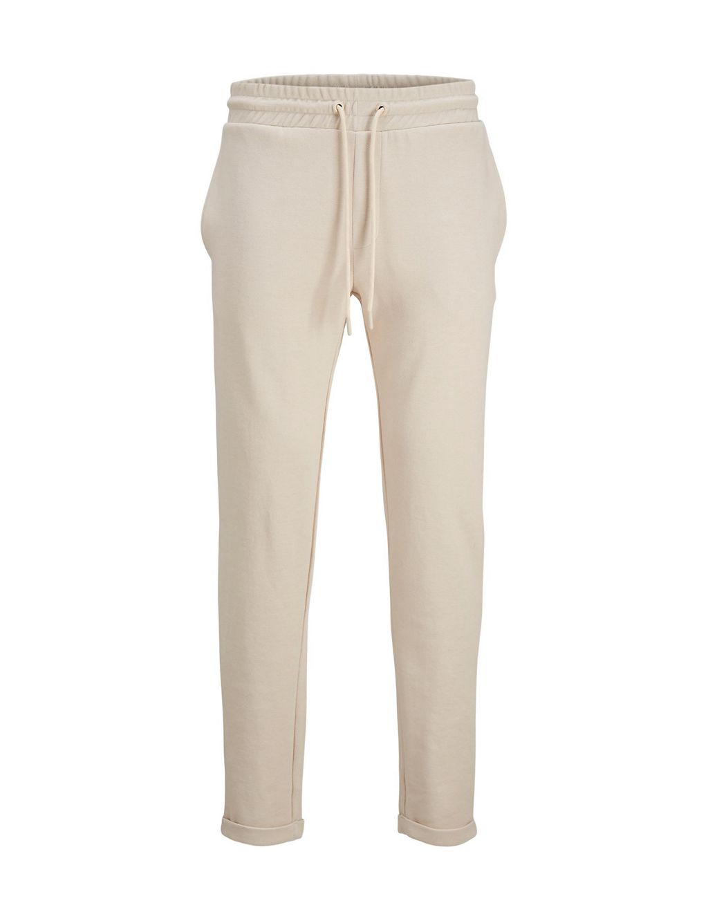 Straight Fit Elasticated Waist Trousers 1 of 3