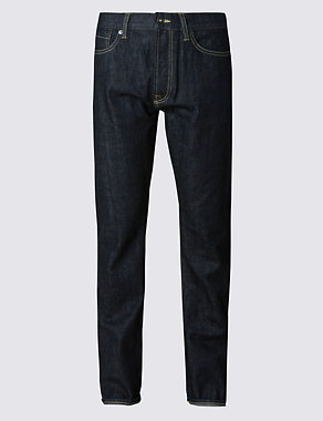 Straight Fit Japanese Selvedge Jeans Image 2 of 8