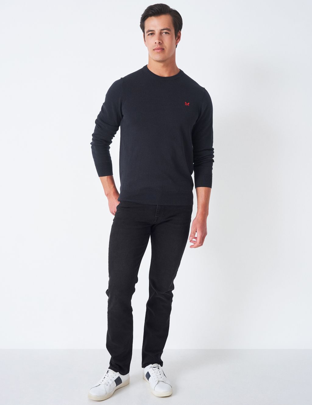 Straight Fit Jeans | Crew Clothing | M&S