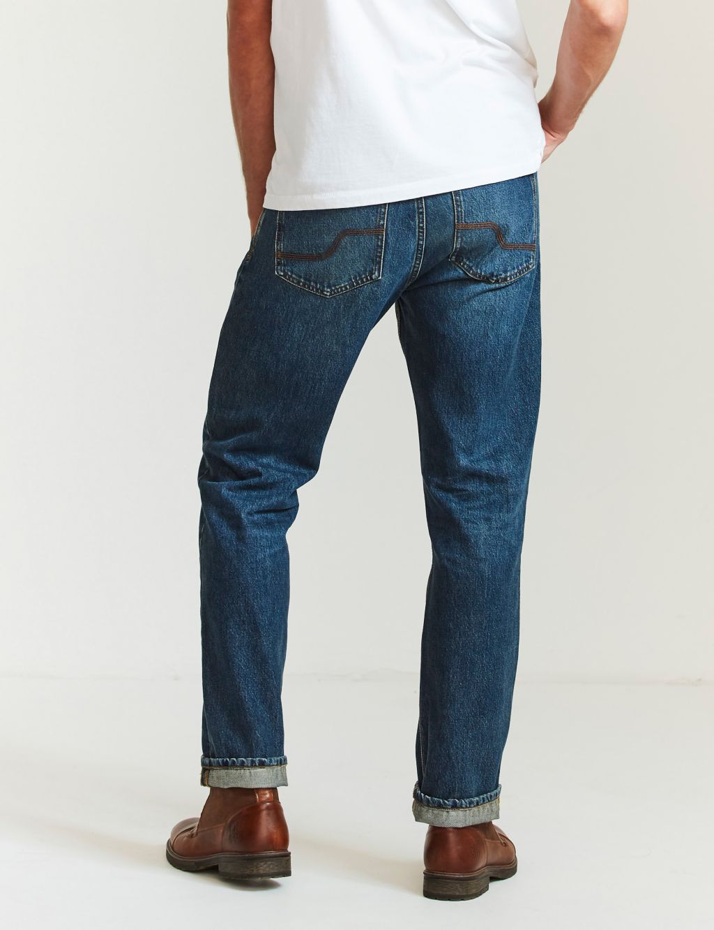Straight Fit Jeans | FatFace | M&S