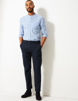 m and s mens cotton chinos
