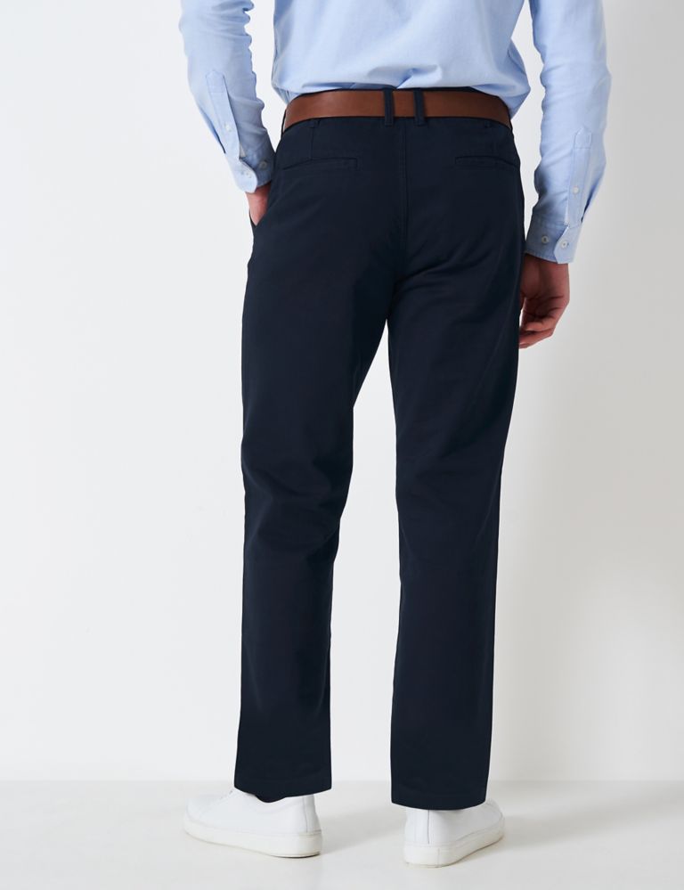 Straight Fit Pure Cotton Chinos 4 of 6