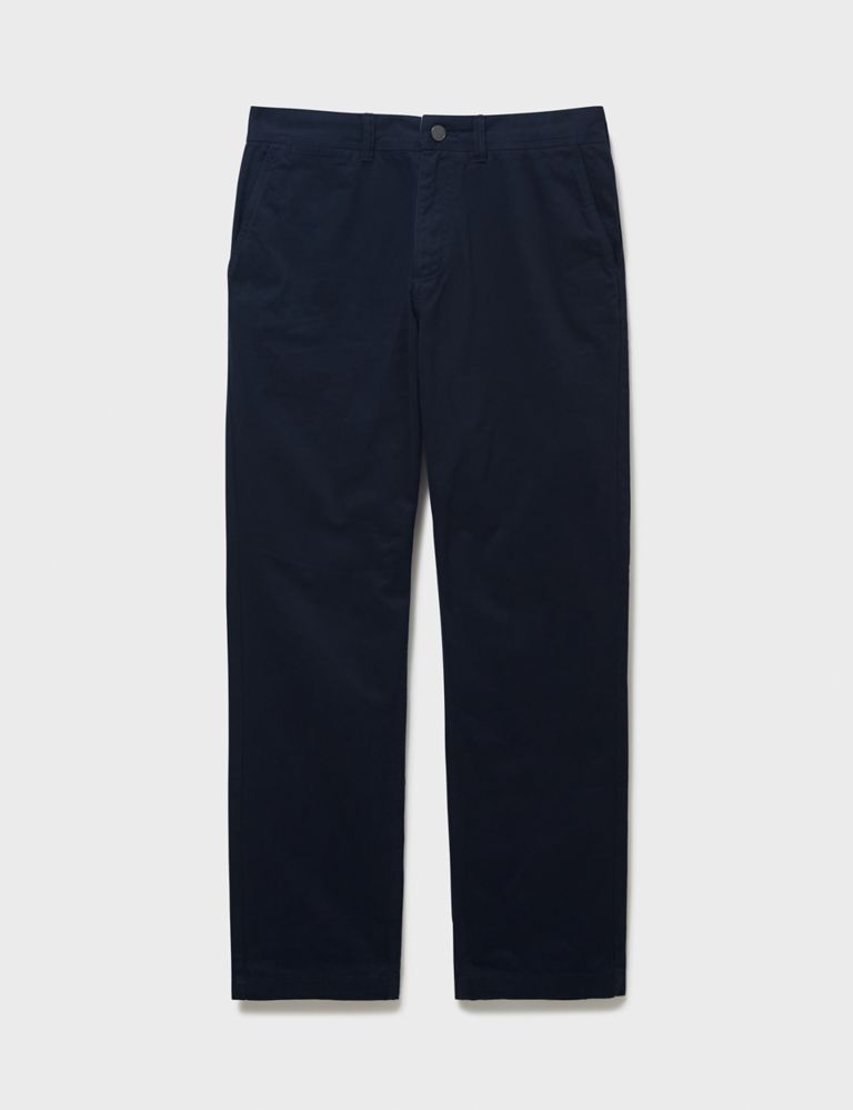 Straight Fit Pure Cotton Chinos 2 of 6