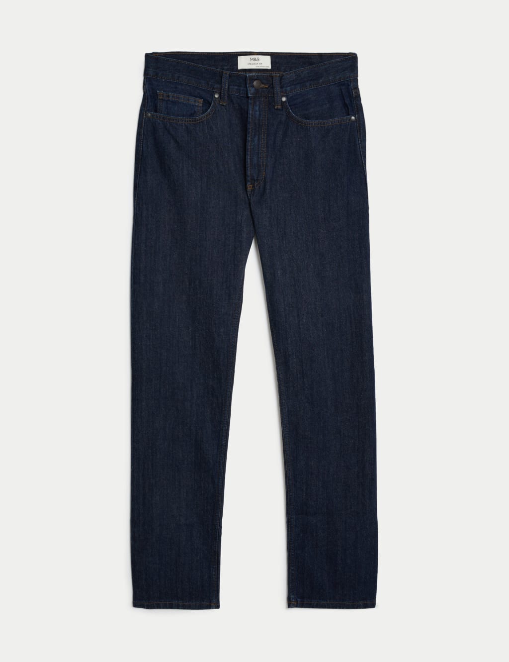 Straight Fit Pure Cotton Jeans 2 of 6