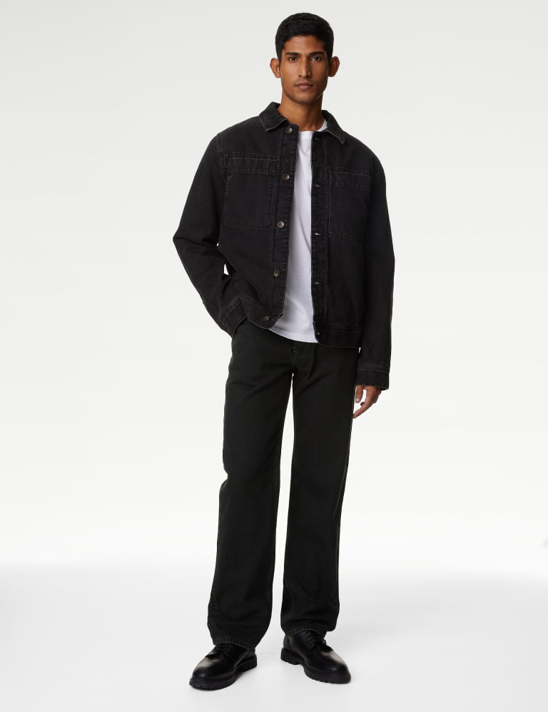 M&s black jeans outlet mens
