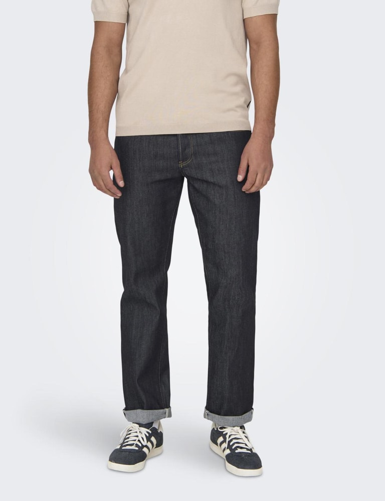 M&s selvedge jeans best sale
