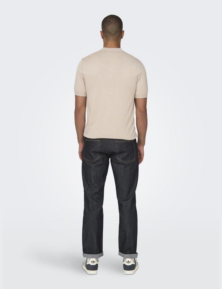 Straight Fit Selvedge Jeans 4 of 6