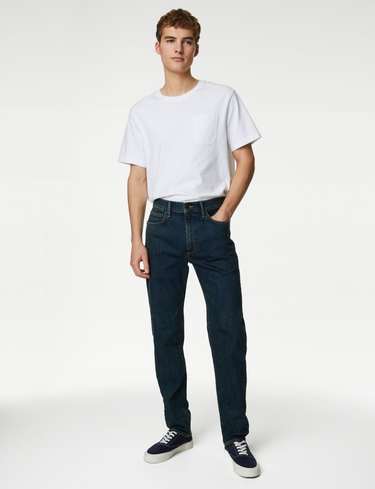 Straight Fit Stretch Jeans 6 of 6