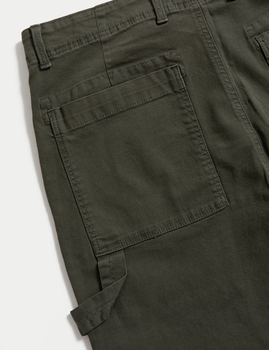 Straight Fit Utility Stretch Trousers 5 of 7
