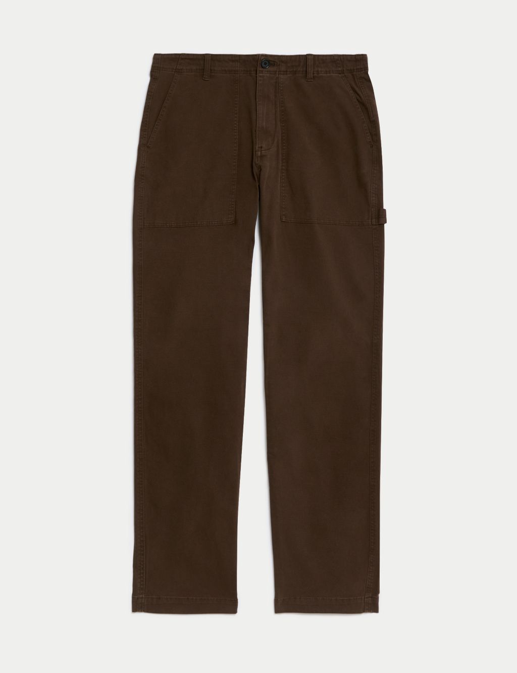 Straight Fit Utility Stretch Trousers 1 of 6