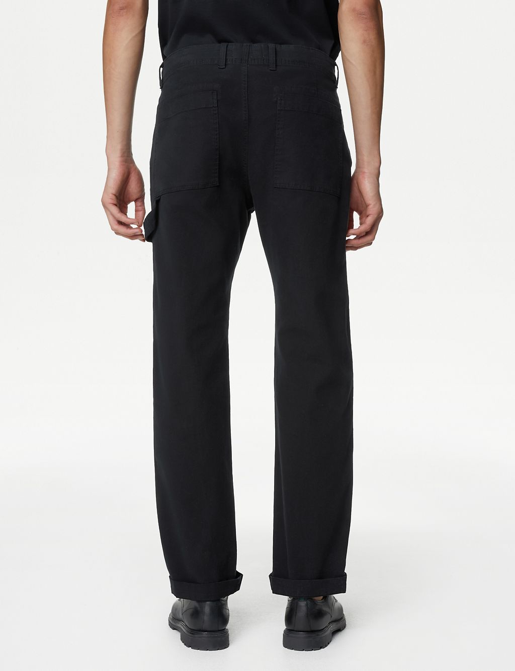 Straight Fit Utility Stretch Trousers 5 of 9