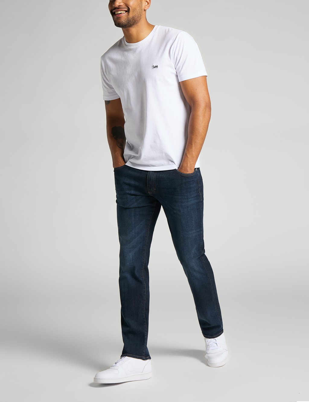 Lee Malone Jeans Jeans Lee Straight Fit Pantaloni E Jeans Uomo