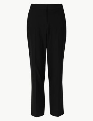 Straight Leg Ankle Grazer Trousers Image 2 of 7
